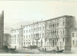 Palazzo Marcello ora Papadopoli a Santa Marina