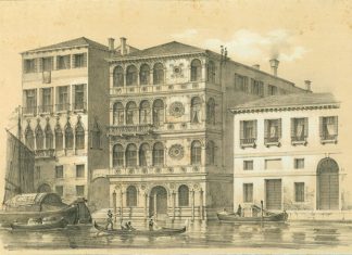 Palazzo Dario Barbaro a San Gregorio, nel Sestiere di Dorsoduro