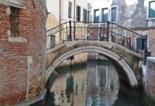 Ponte del Megio tra il Rio del Megio e il Rio de San Boldo