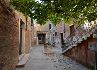 Elenco delle corti pubblicamente visibili a Venezia