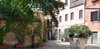 Fontana in Campo de le Erbe, nel Sestiere di Cannaregio