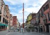 Cippo porta pennone di Rio Terà o Via Garibaldi (verso Rio di Sant’Anna)
