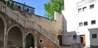 Pozzo nella corte di Ca’ Giustinian de le Zogie, nel Sestiere di Dorsoduro