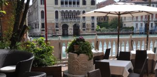 Pozzo nella terrazza del Palazzo Stern, nel Sestiere di Dorsoduro