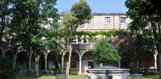 Pozzo nel primo chiostro del Monastero di San Lazzaro dei Mendicanti, nel Sestiere di Castello
