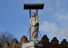 La Madonna col Bambino, statua all’angolo di Rio Grimani con Rio de la Misericordia, nel Sestiere di Cannaregio