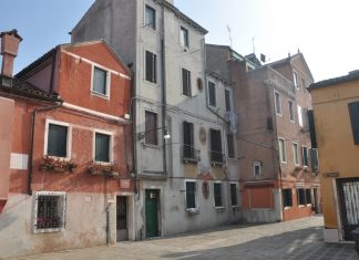 Capitello in Campiello de le Becarie, nel Sestiere di Cannaregio