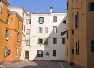 Capitello in Campiello de le Case Nove, nel Sestiere di Cannaregio