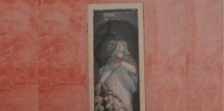 Capitello in Calle dei Scudi, nel Sestiere di Castello