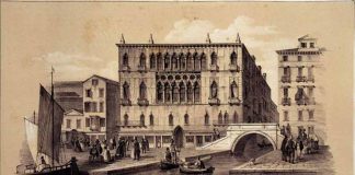 Palazzo Mocenigo Bernardo Danieli sulla Riva degli Schiavoni