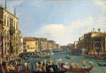 La regata di gondole, oggi Regata storica