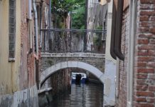 Ponte del Tentor sul Rio de Cà Tron