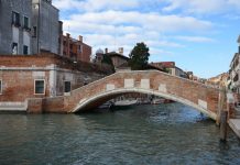 Ponte de Cà Marcello sul Rio del Gaffaro
