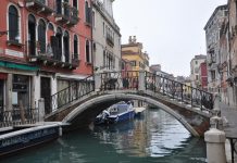 Ponte Cappello o dei Garzoti sul Rio Marin