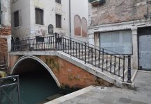Ponte del Cristo o del Tentor sul Rio de la Pergola