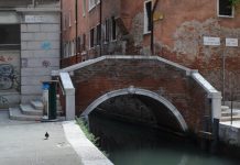 Ponte de le Sechere sul Rio de le Muneghete