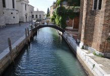 Rio de la Salute, nel Sestiere di Dorsoduro