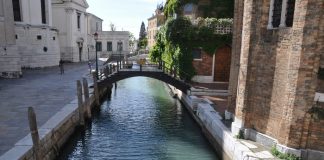 Rio de la Salute, nel Sestiere di Dorsoduro