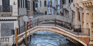 Ponte Cappello privato, sul Rio de Palazzo o de Canonica