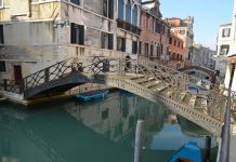 Ponte dei Conzafelzi o Storto o Pinelli, sul Rio de Santa Marina