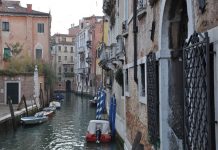 Rio de San Stin, nel Sestiere di San Polo