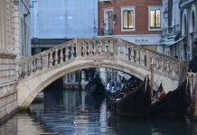 Ponte Tron o de la Piavola, sul Rio Orseolo