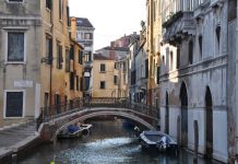 Ponte de le Bande, sul Rio del Mondo Novo