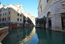 Rio de le Veste, nel Sestiere di San Marco