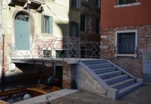 Ponte privato, sul Rio de san Vidal