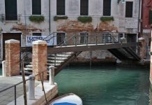 Ponte Storto, tra il Rio de San Martin e il Rio de la Cà di Dio