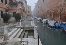 Rio de le Gorne, nel Sestiere di Castello