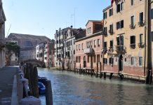 Rio de Santa Giustina, nel Sestiere di Castello