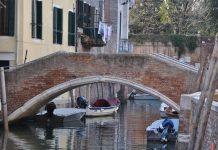 Ponte Zancani, sul Rio del Trapolin