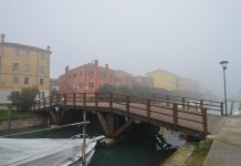 Ponte Curva Nord, sul Rio de Sant’Elena