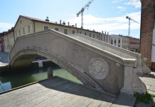 Ponte de le Convertite o Priuli, sul Rio de San Biagio