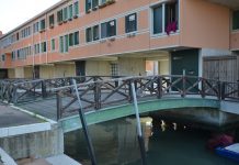 Ponte della Darsena dell’Area ex Fregan, sul Canale dei Lavraneri