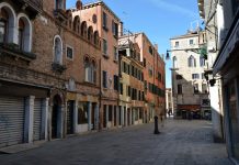 Salizada Sant’Antonin e Salizada del Pignater, sul Rio de Sant’Antonin o dei Corazzeri