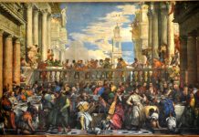 Le Nozze di Cana di Paolo Veronese, nel refettorio del convento di San Giorgio Maggiore