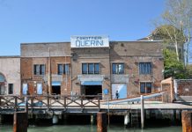 Società Canottieri Francesco Querini. Cantiere e sede in Calle de le Capucine alle Fondamente Nove, nel Sestiere di Castello
