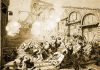 Targa in memoria di Antonio Mangarini, alfiere della Marina Veneta, fucilato la sera del 23 giugno 1797