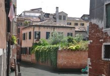 Squero sul Rio dei Gozzi e Rio de l’Acqua Dolce, nel Sestiere di Cannaregio