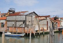 Squero della Società di mutuo soccorso fra carpentieri e calafati, in Fondamenta Sant’Isepo, nel Sestiere di Castello