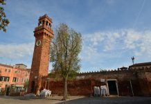 Canottieri Virtus Lagunare Murano, in Campo San Stefano, nell’Isola di Murano