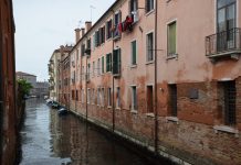 Squero Giuponi, sul Rio del Ponte Piccolo, nell’Isola della Giudecca