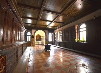 Un santo ignoto, nella sagrestia della Chiesa di San Giobbe, nel Sestiere di Cannaregio