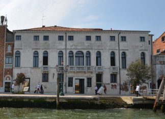 Palazzo Minelli, in Fondamenta de le Zitelle, nell’Isola della Giudecca
