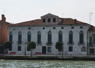 Palazzo Mocenigo, in Fondamenta San Giovanni, nell’Isola della Giudecca