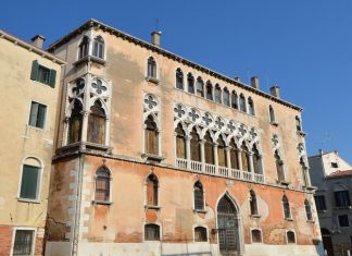 Palazzo dei Duchi d’Urbino Donà Giovanelli a Santa Fosca, nel Sestiere di Cannaregio