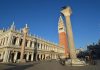 Maroco de le Pipone, una scultura alla base della colonna di San Marco, in Piazzetta