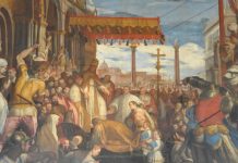 L’incontro tra papa Alessandro III e l’imperatore Federico Barbarossa nella Basilica di San Marco